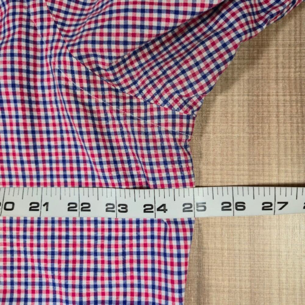 Ralph Lauren Men's Plaid Button Down Shirt Size XL Red White Blue Patriotic - Picture 4 of 9